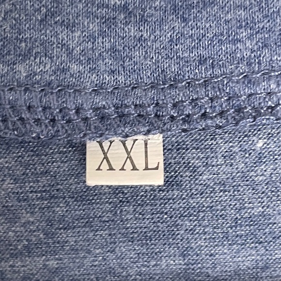 Blue “Salty” graphic tee featuring the classic Morton Salt girl - Picture 3 of 7